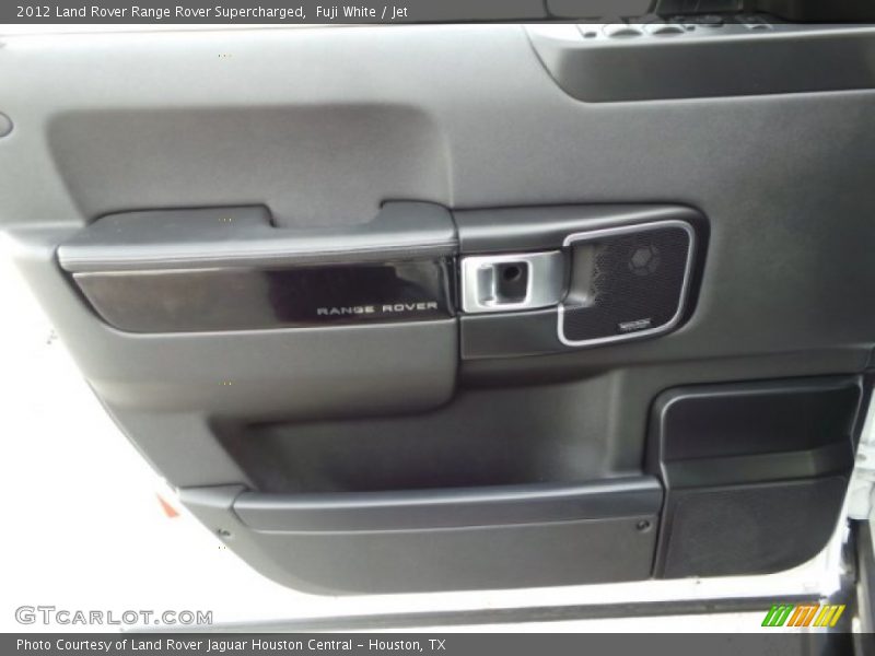 Fuji White / Jet 2012 Land Rover Range Rover Supercharged