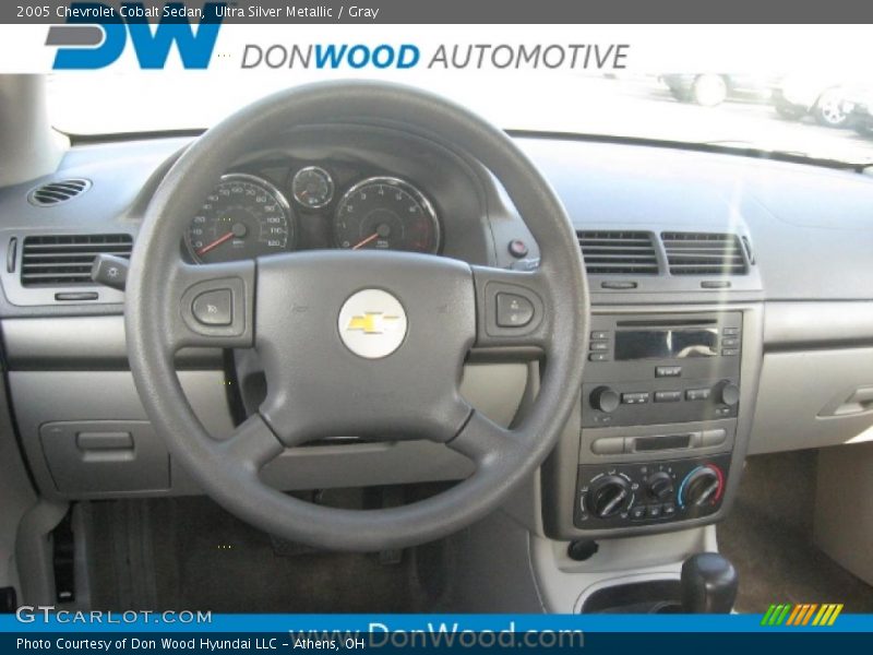 Ultra Silver Metallic / Gray 2005 Chevrolet Cobalt Sedan