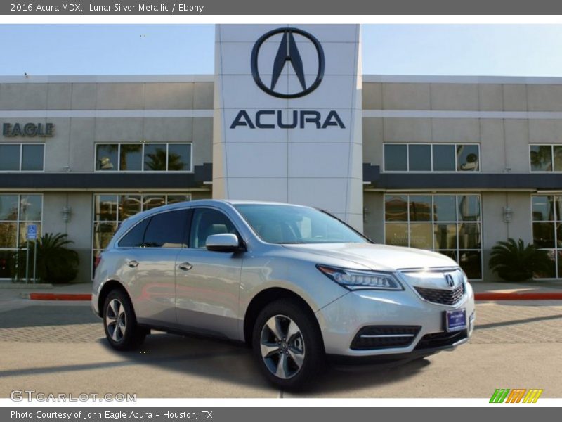 Lunar Silver Metallic / Ebony 2016 Acura MDX