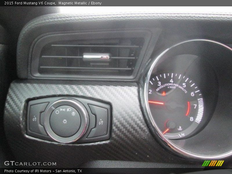 Magnetic Metallic / Ebony 2015 Ford Mustang V6 Coupe