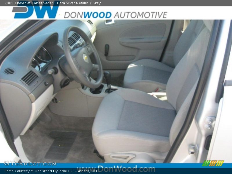 Ultra Silver Metallic / Gray 2005 Chevrolet Cobalt Sedan