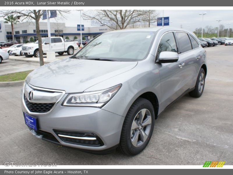 Lunar Silver Metallic / Ebony 2016 Acura MDX