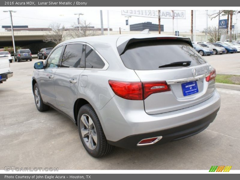 Lunar Silver Metallic / Ebony 2016 Acura MDX