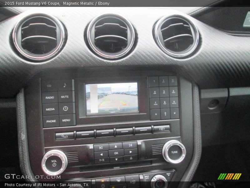 Magnetic Metallic / Ebony 2015 Ford Mustang V6 Coupe