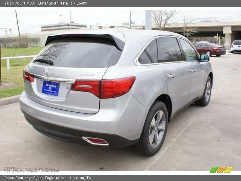 Lunar Silver Metallic / Ebony 2016 Acura MDX