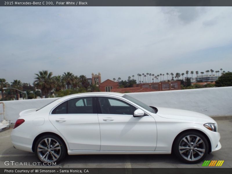 Polar White / Black 2015 Mercedes-Benz C 300