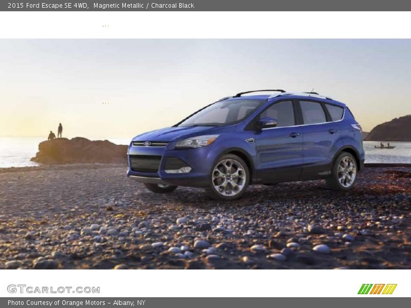 Magnetic Metallic / Charcoal Black 2015 Ford Escape SE 4WD