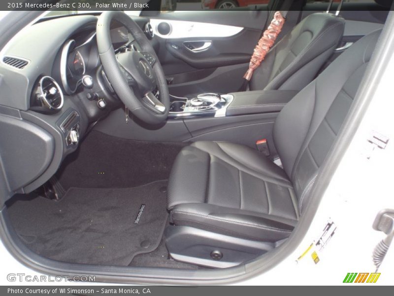 Polar White / Black 2015 Mercedes-Benz C 300