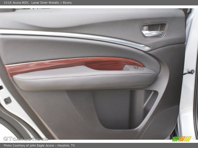 Lunar Silver Metallic / Ebony 2016 Acura MDX
