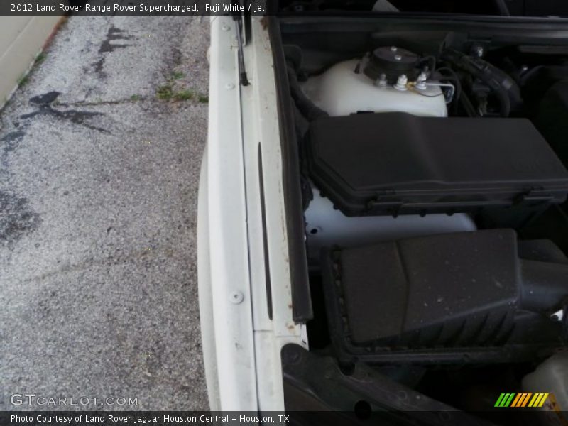 Fuji White / Jet 2012 Land Rover Range Rover Supercharged