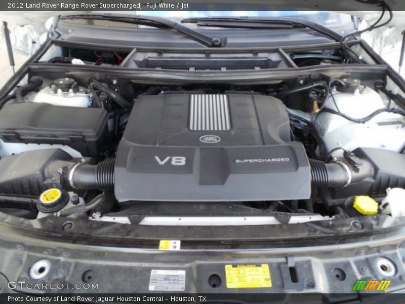 Fuji White / Jet 2012 Land Rover Range Rover Supercharged