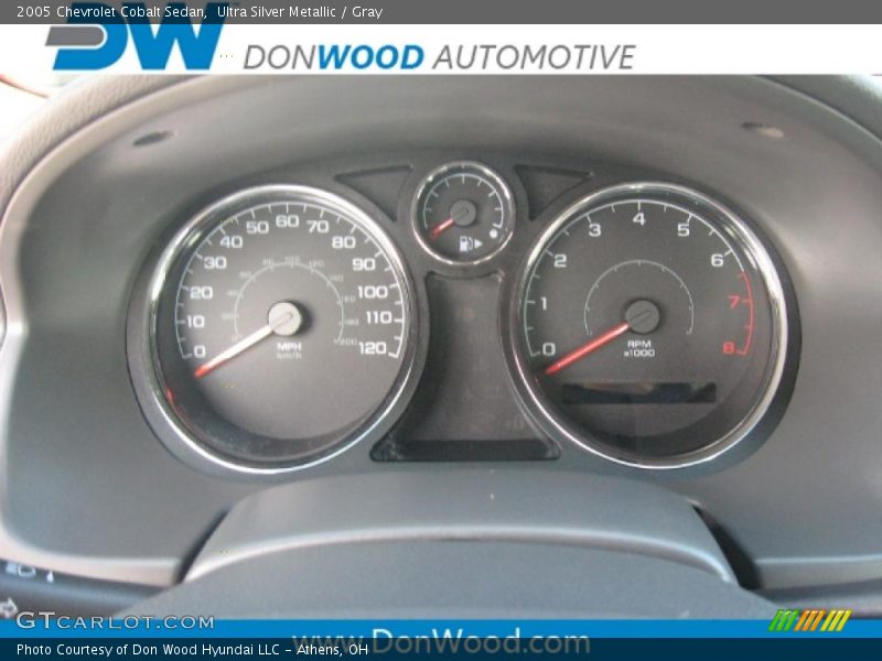Ultra Silver Metallic / Gray 2005 Chevrolet Cobalt Sedan