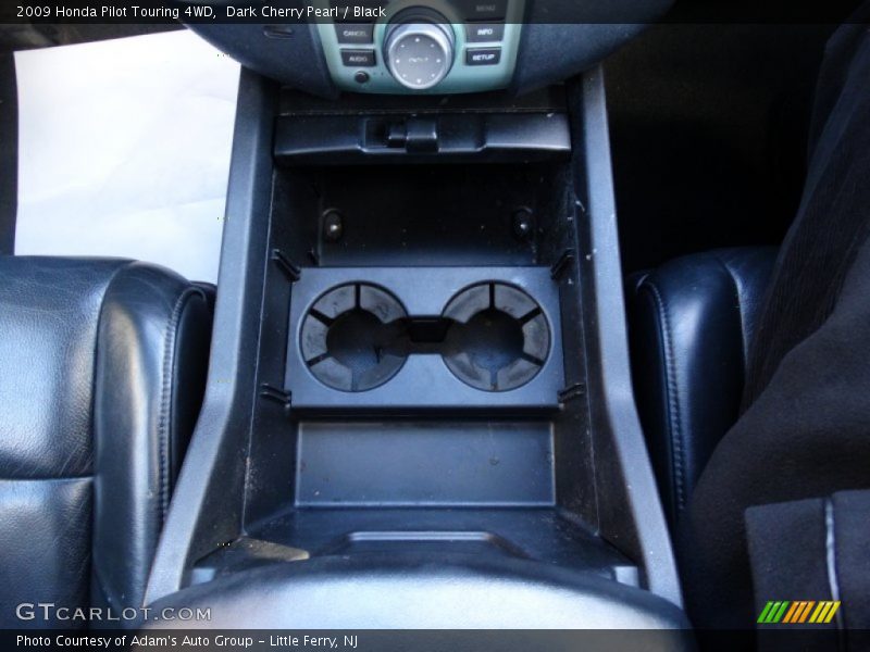 Dark Cherry Pearl / Black 2009 Honda Pilot Touring 4WD