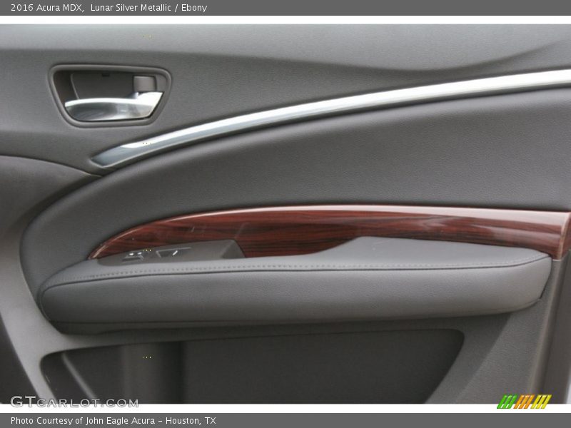 Lunar Silver Metallic / Ebony 2016 Acura MDX
