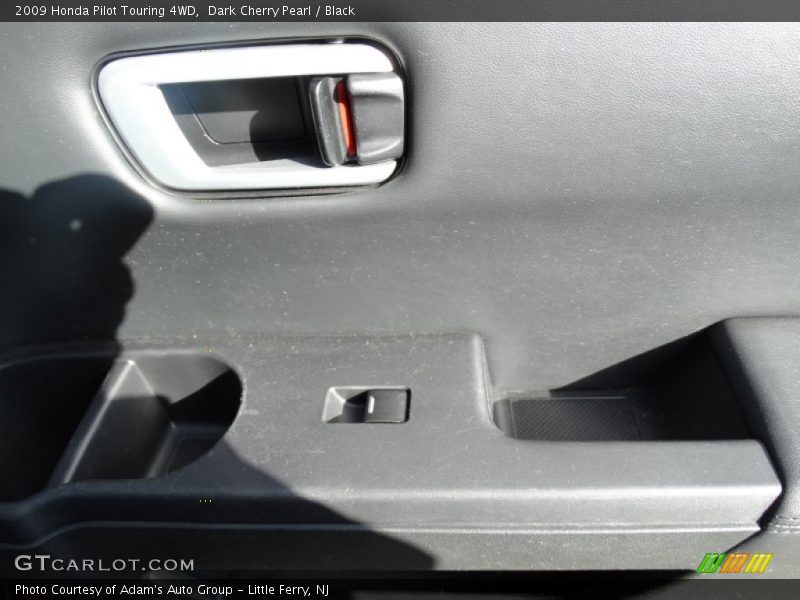 Dark Cherry Pearl / Black 2009 Honda Pilot Touring 4WD