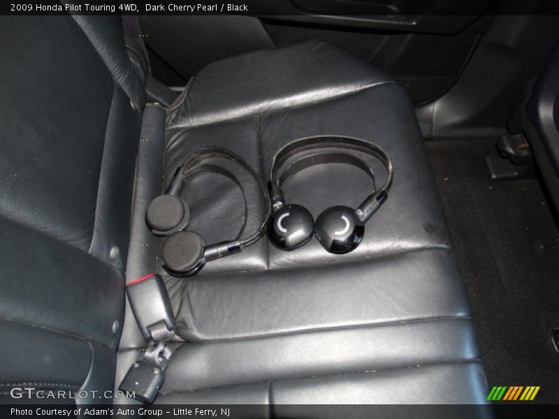Dark Cherry Pearl / Black 2009 Honda Pilot Touring 4WD