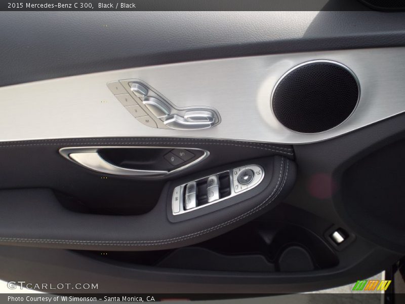 Black / Black 2015 Mercedes-Benz C 300