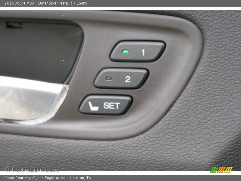 Lunar Silver Metallic / Ebony 2016 Acura MDX