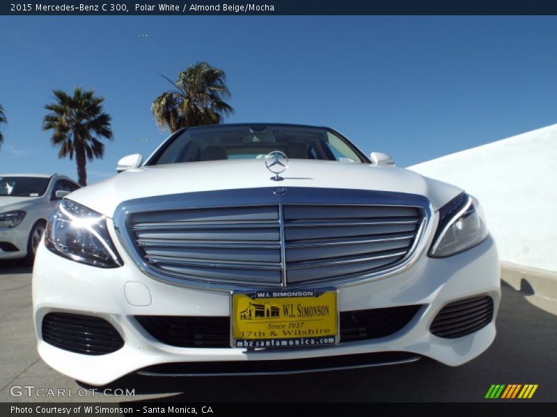 Polar White / Almond Beige/Mocha 2015 Mercedes-Benz C 300