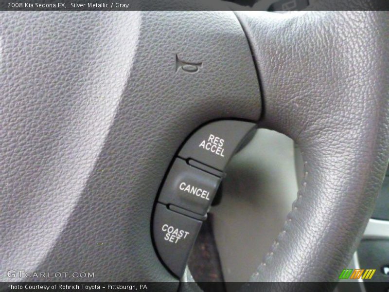 Silver Metallic / Gray 2008 Kia Sedona EX