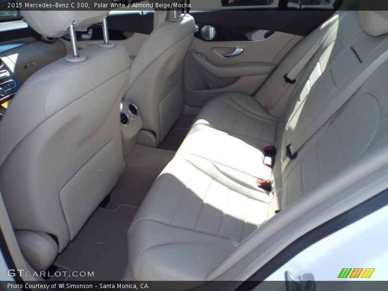 Polar White / Almond Beige/Mocha 2015 Mercedes-Benz C 300