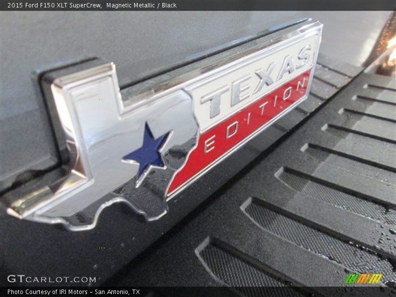 Magnetic Metallic / Black 2015 Ford F150 XLT SuperCrew