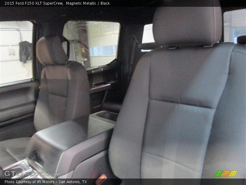 Magnetic Metallic / Black 2015 Ford F150 XLT SuperCrew