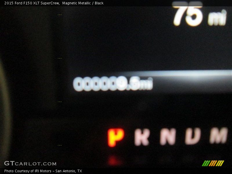 Magnetic Metallic / Black 2015 Ford F150 XLT SuperCrew