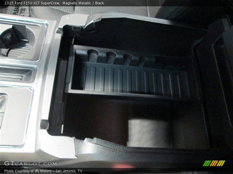 Magnetic Metallic / Black 2015 Ford F150 XLT SuperCrew