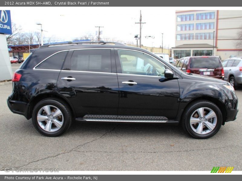 Crystal Black Pearl / Parchment 2012 Acura MDX SH-AWD