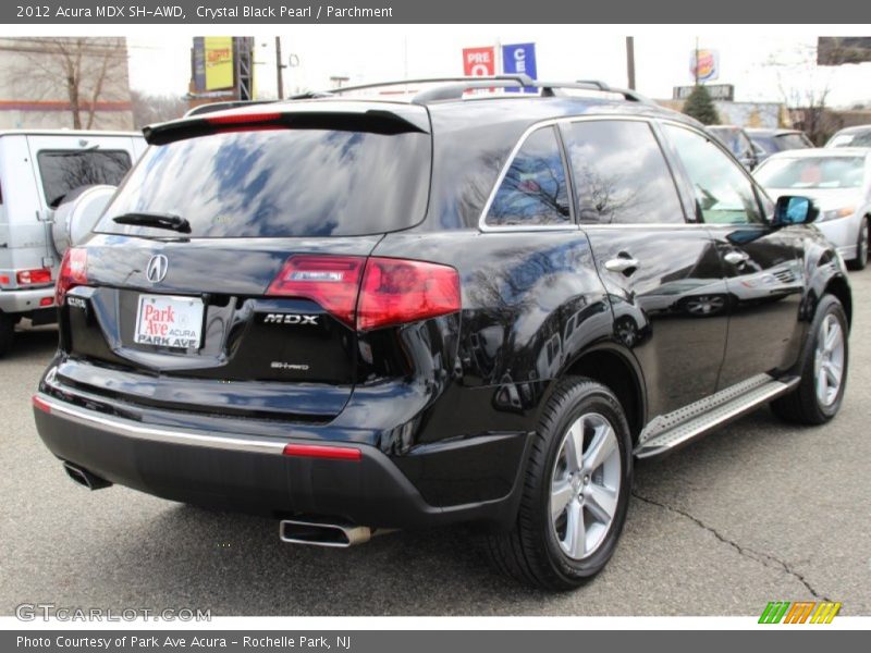 Crystal Black Pearl / Parchment 2012 Acura MDX SH-AWD