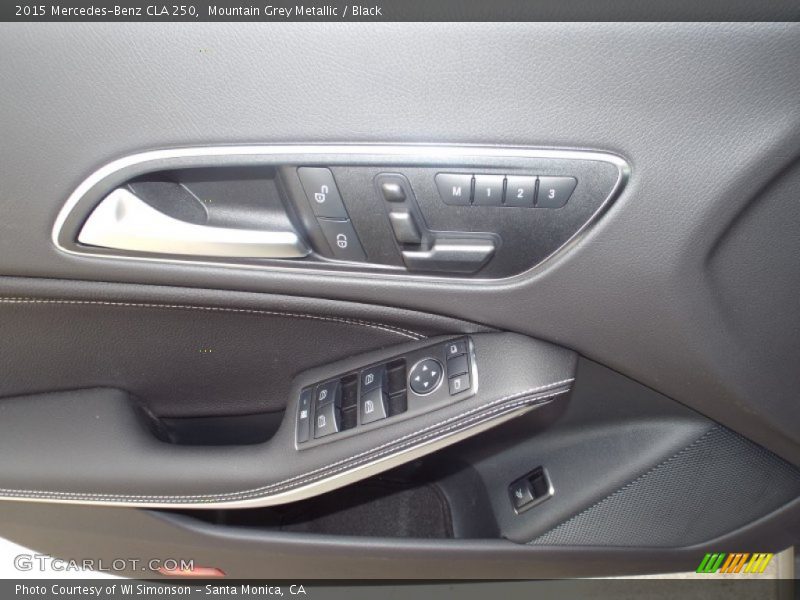 Mountain Grey Metallic / Black 2015 Mercedes-Benz CLA 250