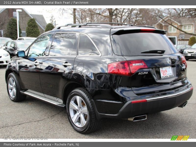 Crystal Black Pearl / Parchment 2012 Acura MDX SH-AWD