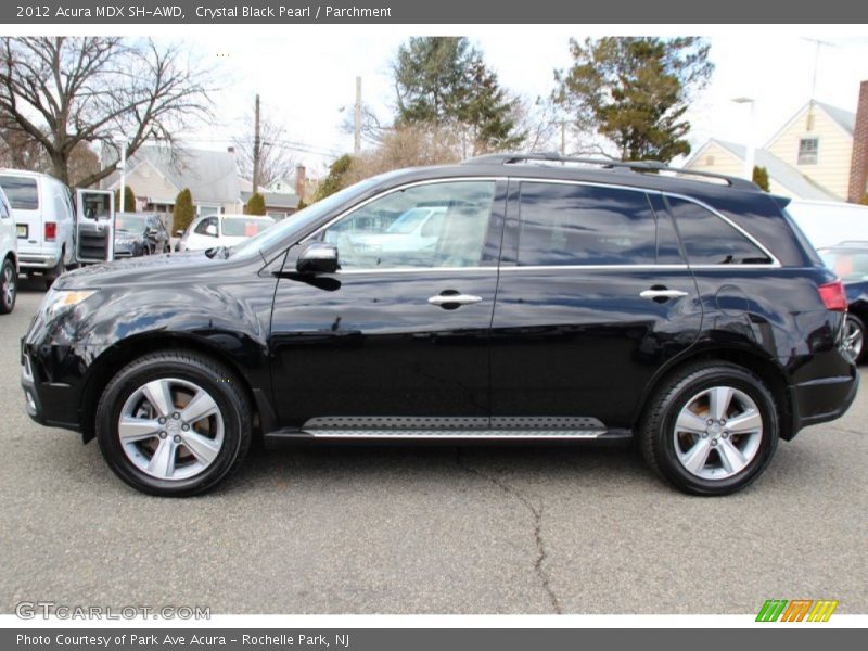 Crystal Black Pearl / Parchment 2012 Acura MDX SH-AWD