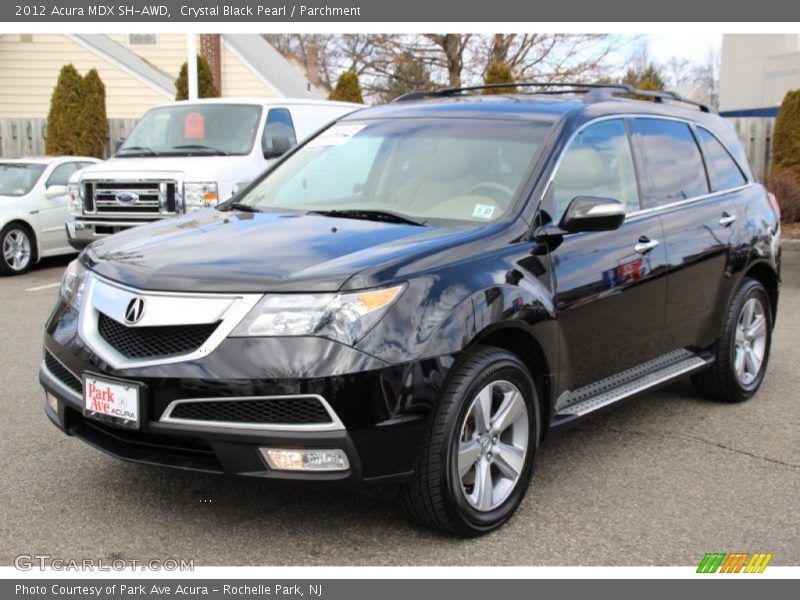 Crystal Black Pearl / Parchment 2012 Acura MDX SH-AWD