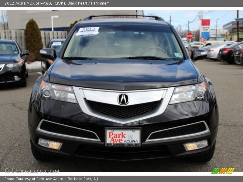 Crystal Black Pearl / Parchment 2012 Acura MDX SH-AWD