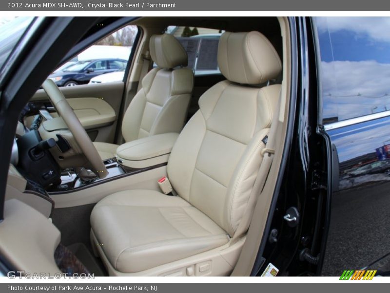 Crystal Black Pearl / Parchment 2012 Acura MDX SH-AWD