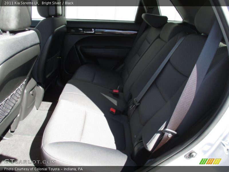 Bright Silver / Black 2011 Kia Sorento LX
