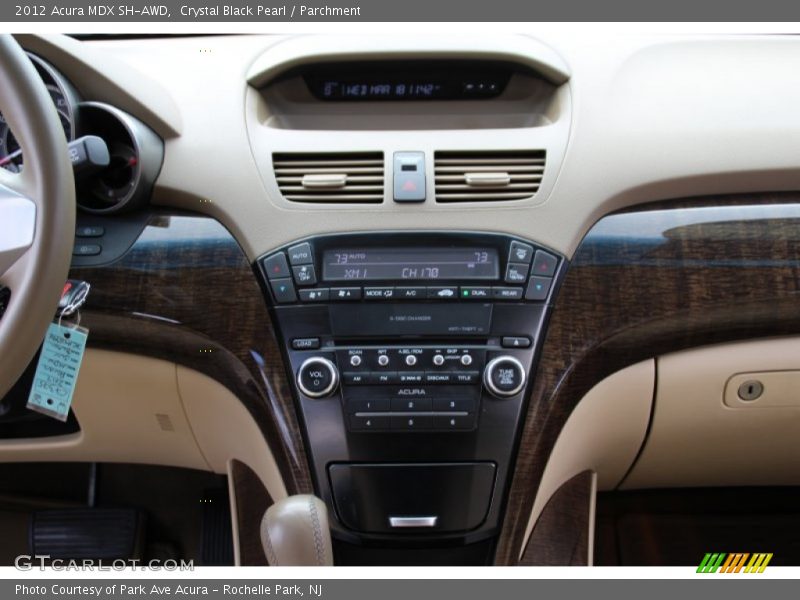 Crystal Black Pearl / Parchment 2012 Acura MDX SH-AWD