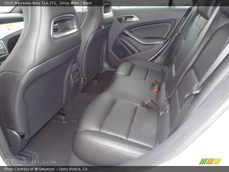 Cirrus White / Black 2015 Mercedes-Benz CLA 250