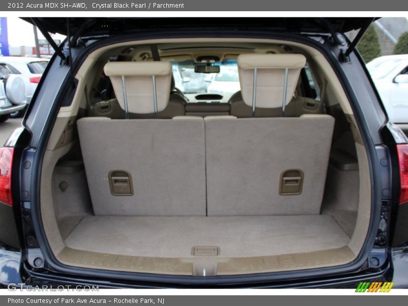 Crystal Black Pearl / Parchment 2012 Acura MDX SH-AWD