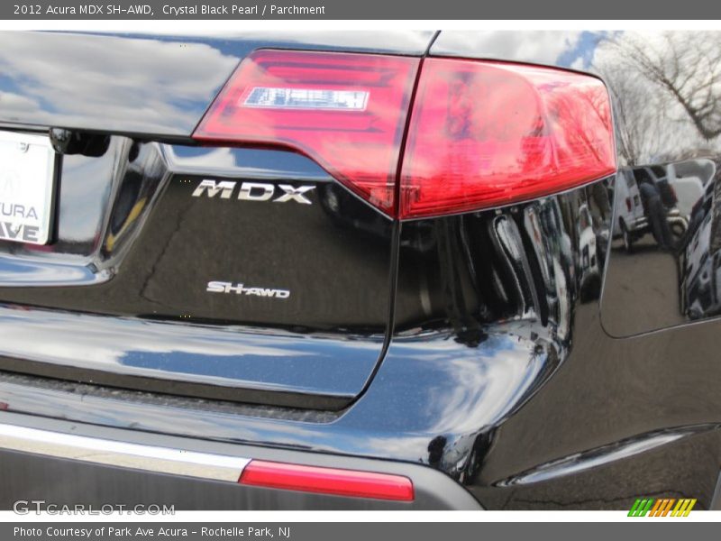 Crystal Black Pearl / Parchment 2012 Acura MDX SH-AWD
