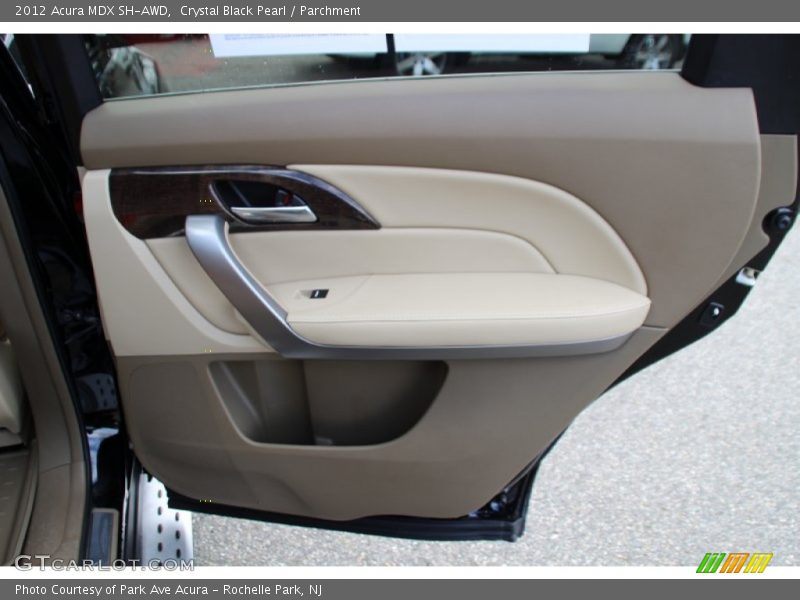 Crystal Black Pearl / Parchment 2012 Acura MDX SH-AWD
