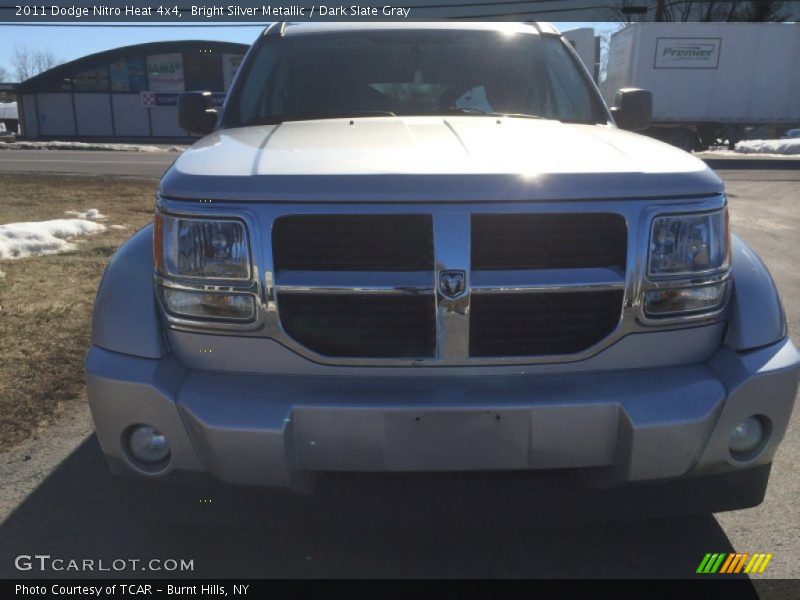 Bright Silver Metallic / Dark Slate Gray 2011 Dodge Nitro Heat 4x4
