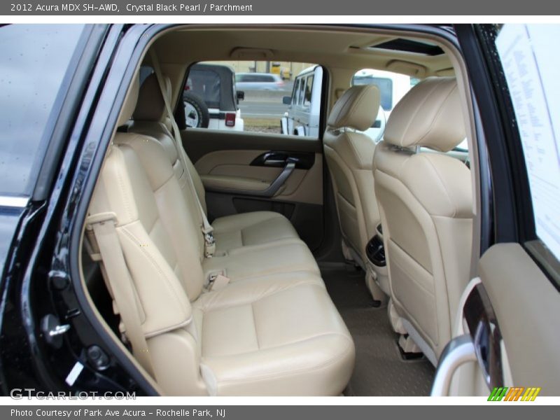 Crystal Black Pearl / Parchment 2012 Acura MDX SH-AWD
