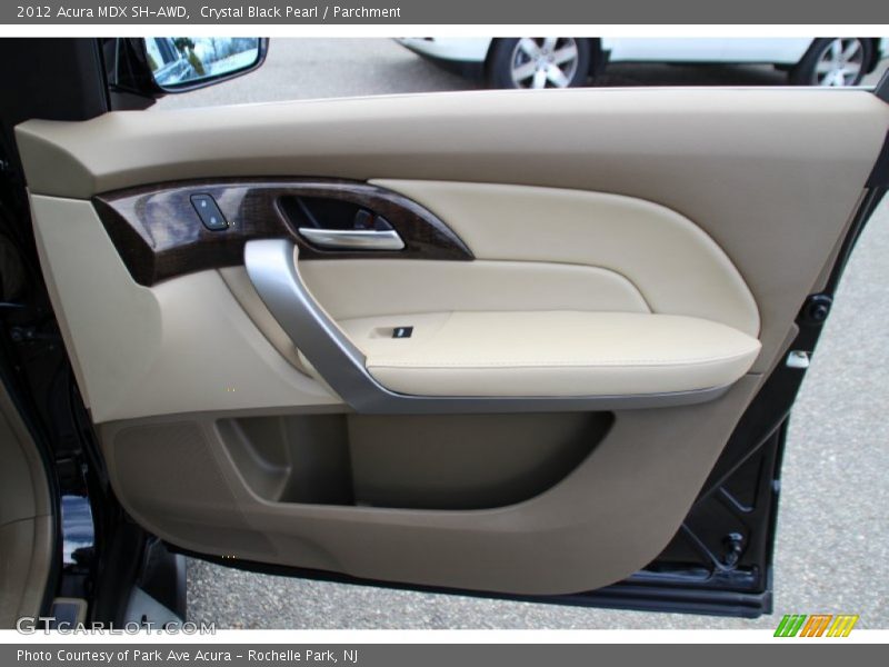Crystal Black Pearl / Parchment 2012 Acura MDX SH-AWD