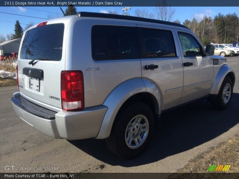 Bright Silver Metallic / Dark Slate Gray 2011 Dodge Nitro Heat 4x4