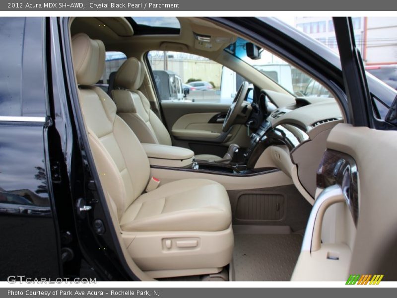 Crystal Black Pearl / Parchment 2012 Acura MDX SH-AWD