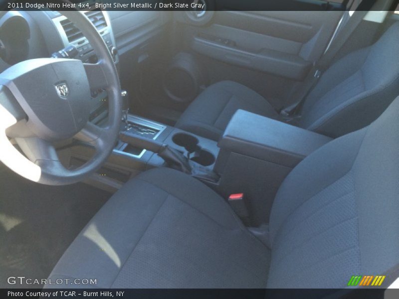 Bright Silver Metallic / Dark Slate Gray 2011 Dodge Nitro Heat 4x4
