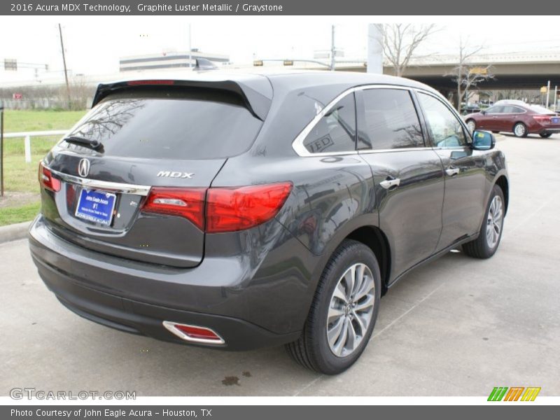 Graphite Luster Metallic / Graystone 2016 Acura MDX Technology